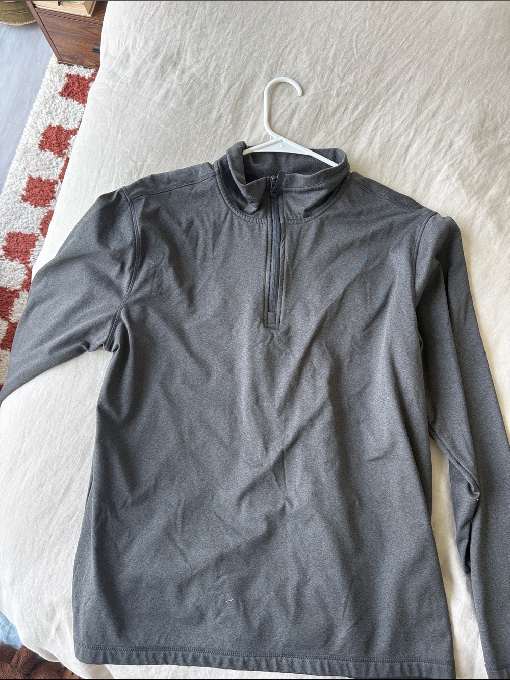 32 Degrees Men's Half-Zip Lightweight Pullover - Dark Gray